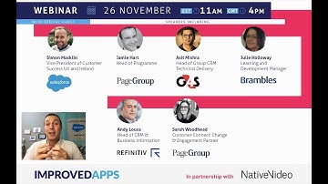 Drive Adoption with Salesforce, Improved App and Nativevideo 💪