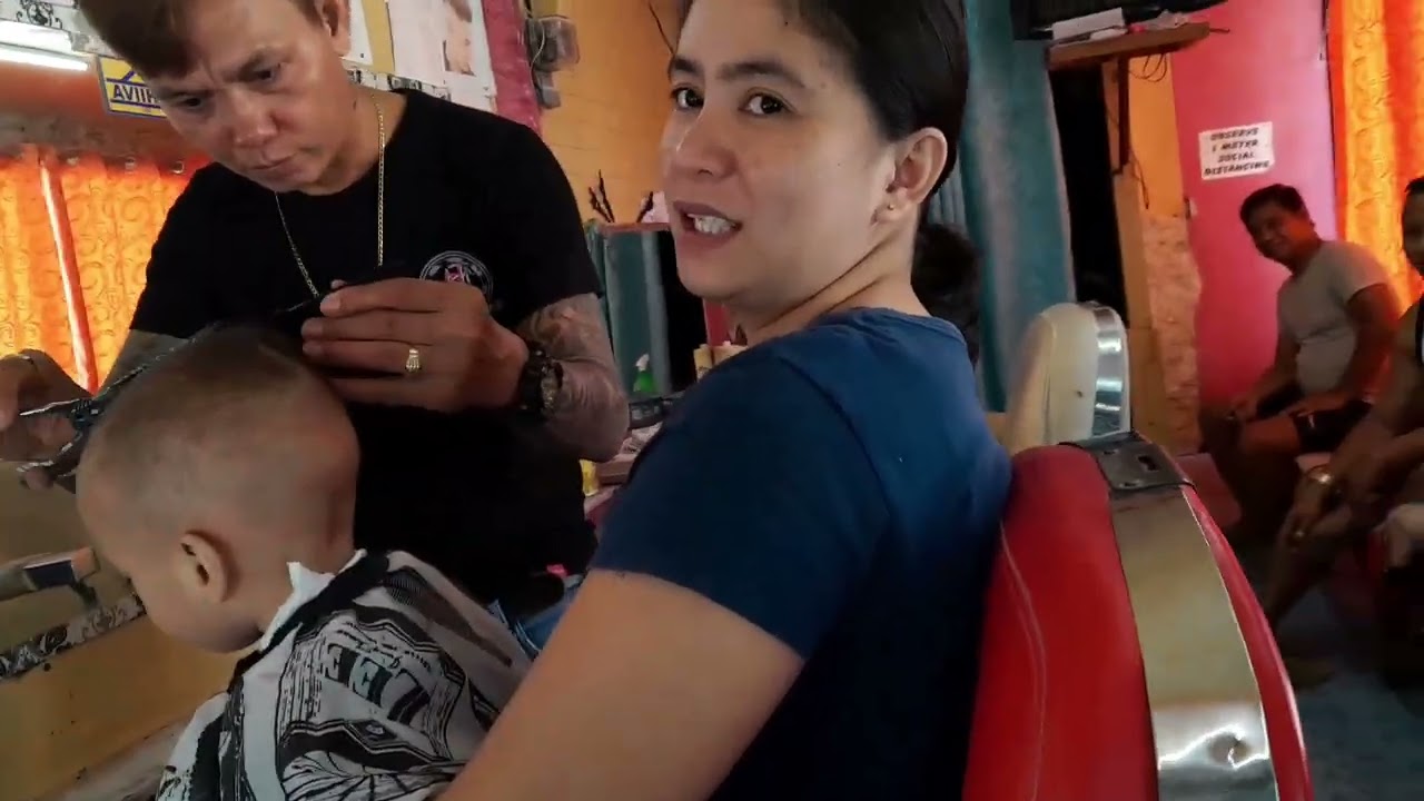 First haircut experience (kambal)