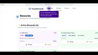 Manage & Add School Rewards and Raffles | ClassRewards Tutorial