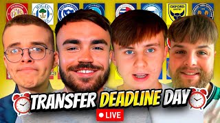 🚨LIVE: OWEN MOXON SIGNS FOR POMPEY! | TRANSFER DEADLINE DAY LIVE