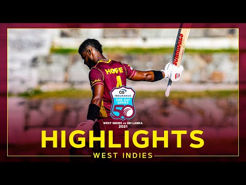 Highlights | West Indies vs Sri Lanka | Brilliant Hope Hundred Earns Win! | 1st CG Insurance ODI