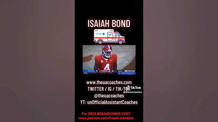 Alabama WR Isaiah Bond Could Be Facing Assault Charges