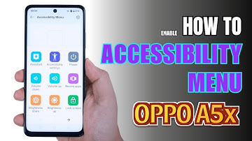 How to turn on Accessibility Menu on OPPO A5x
