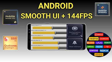 Unlock 120fps Android + Smooth Ui 144FPS No-Root 100% Working | Max FPS Fix Lag - No Root