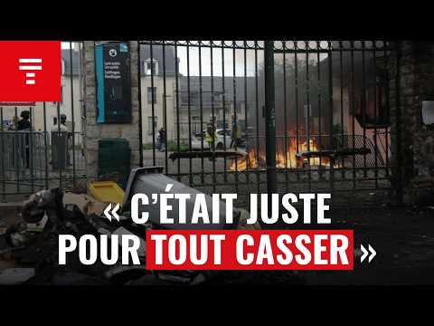 High schools blocked, vandalism: the protests continue