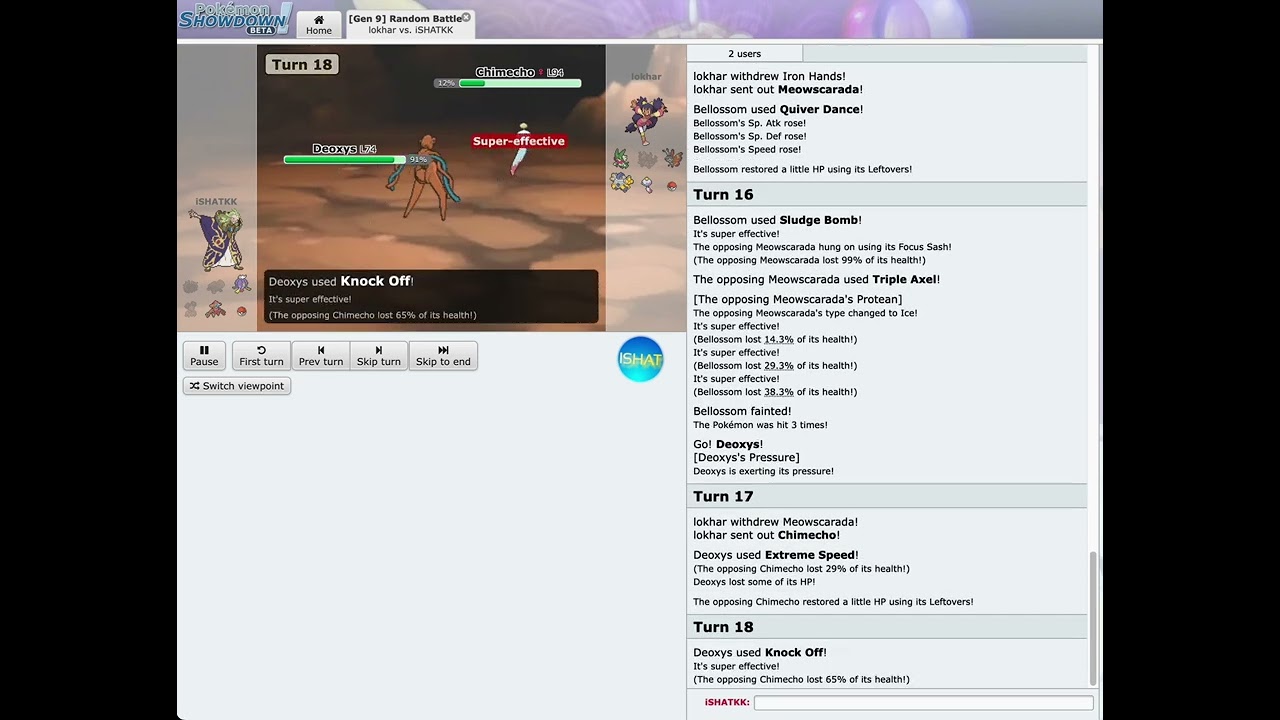 Pokemon Showdown | Strength Sap