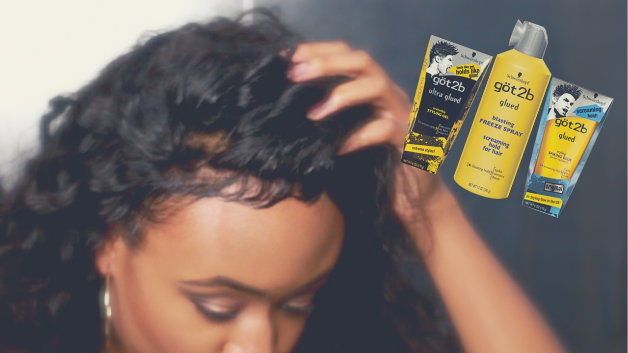 Got2B Glued Lace Wig Application New Year, Same Wig Boho Exotic