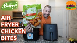 Just Bare Spicy Chicken Bites in Cosori Air Fryer Review