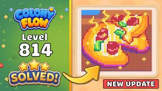 Colony Flow! Level 814 Walkthrough 🐜 | ABI GAMES Solution & Gameplay 🧩 (New Update)