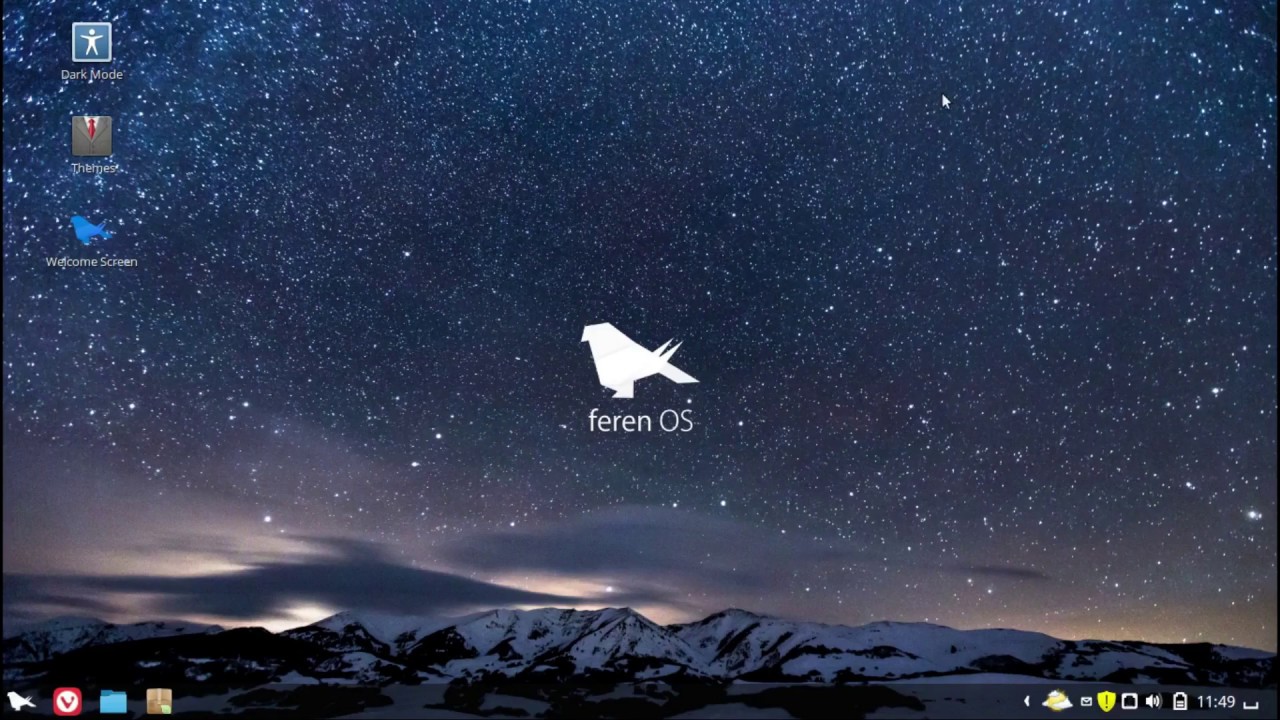 Feren OS 2018.01 Run Through