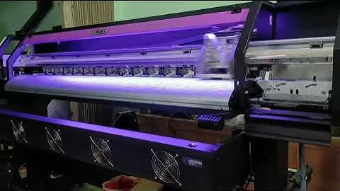 Máy in xkeda khổ 1.6m in decal tem nhãn.. hàng còn mới 95%