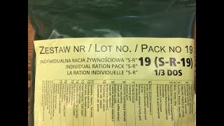 MRE: Poland, Vegetable & Sausage Stew ~Menu SR-19~