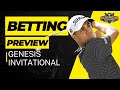 Genesis Invitational Betting Preview | One &amp; Done, Props 2023