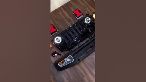 Mahindra Thar Front Bumper, Grill, Head Light, Tail light & DRL Light is Available 9894455293