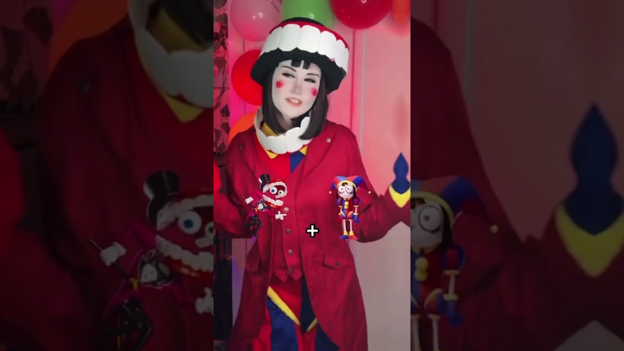 Pomni X Caine fusion ✨ #theamazingdigitalcircus #cosplay