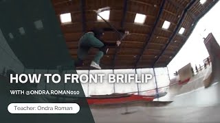 GIZMANIA | Trick tip - how to FRONT BRIFLIP