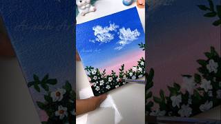 Acrylic painting #shorts #painting #art