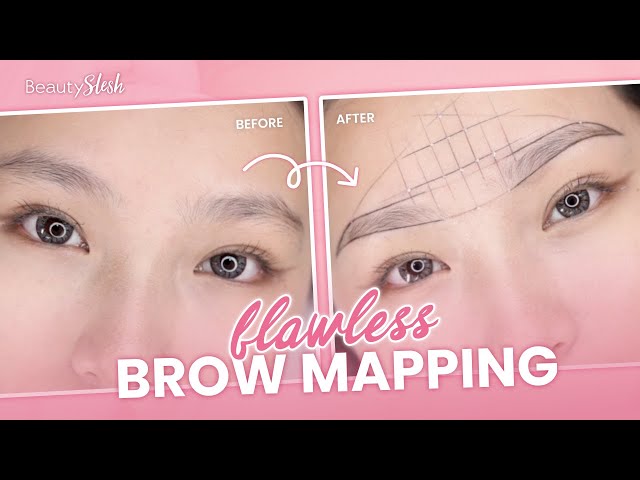 Brow Mapping: how to shape brows according to your face - check out webinar link in the description class=