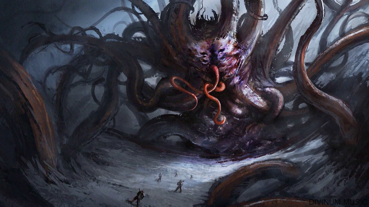 Cthulhu christmas wrapping paper
