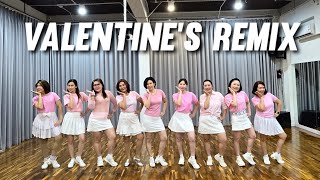 NEW DANCE (QUEEN BEE) | Valentine's Remix | LINE DANCE | High Beginner | Heru Tian
