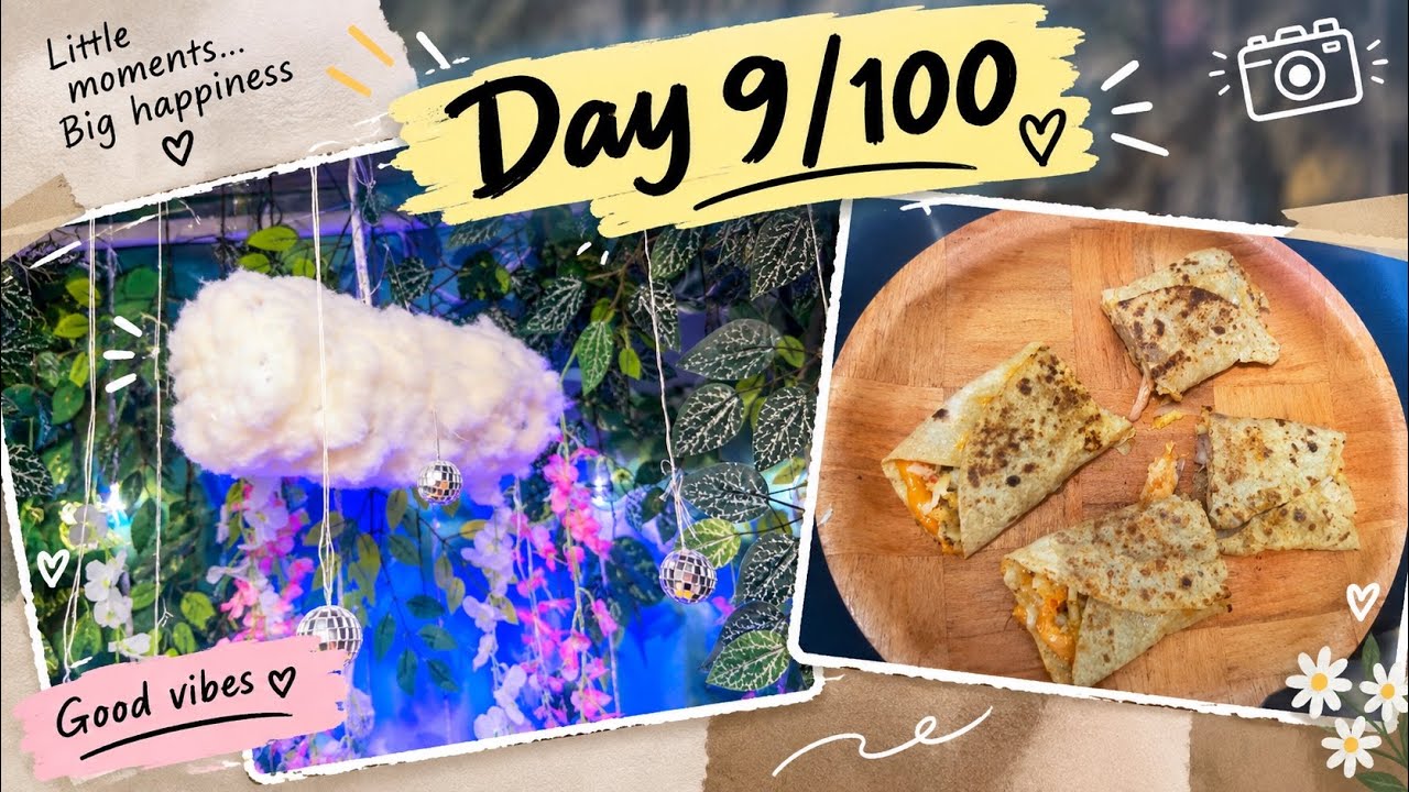Day 9/100 — Completing my 100 Days Vlogging Challenge 🎥 - YouTube