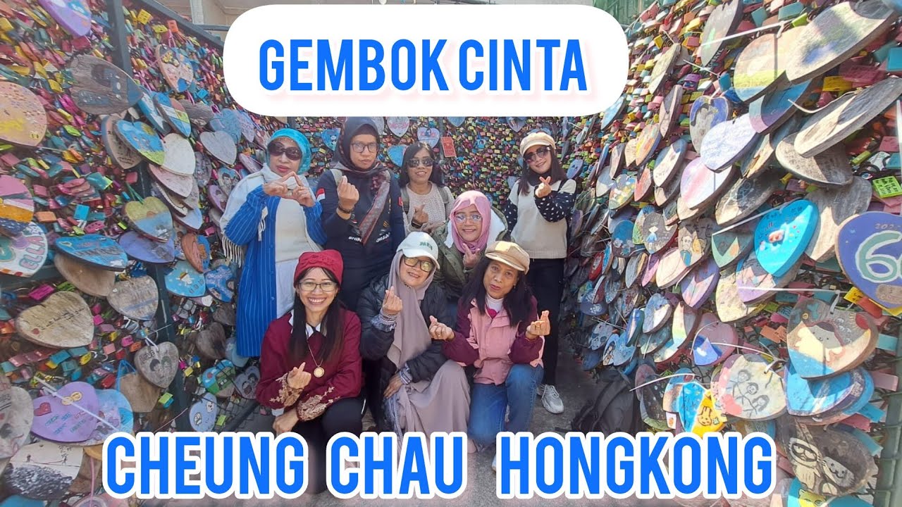 GEMBOK CINTA CHEUNG CHAU HONGKONG || Love Lock Cheung Chau Island