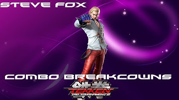 Tekken Tag 2: Steve Combo Breakdowns