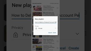 How to make playlist on youtube on phone (2024) _ Playlist k