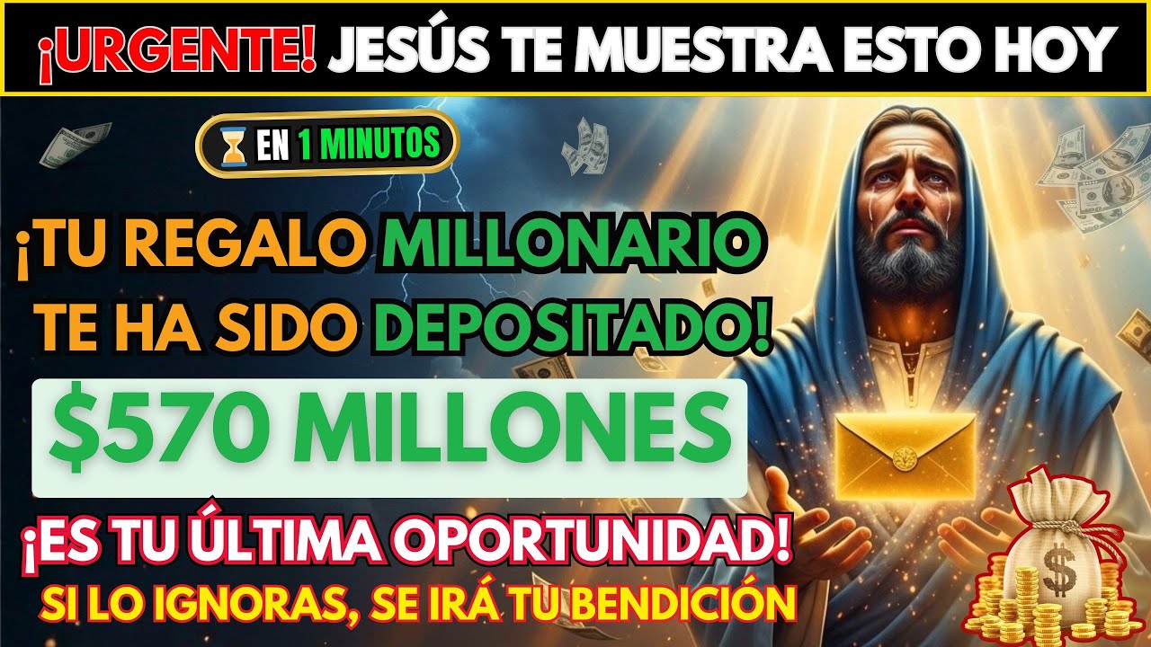 ¡URGENTE! DIOS DICE: MIGUEL REVELA LO QUE SUCEDERÁ HOY — ES SOBRE UN DINERO QUE TE LLEGARÁ 💫