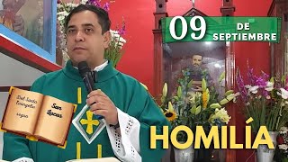 Evangelio De Hoy Martes 9 De Septiembre Del 2025 - Padre Arturo Cornejo