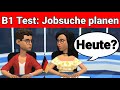 Mündliche Prüfung Deutsch B1 | Gemeinsam etwas planen/Dialog |sprechen Teil 3: Jobsuche