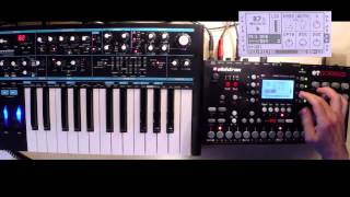 Bass Station 2 Meets Elektron Machines