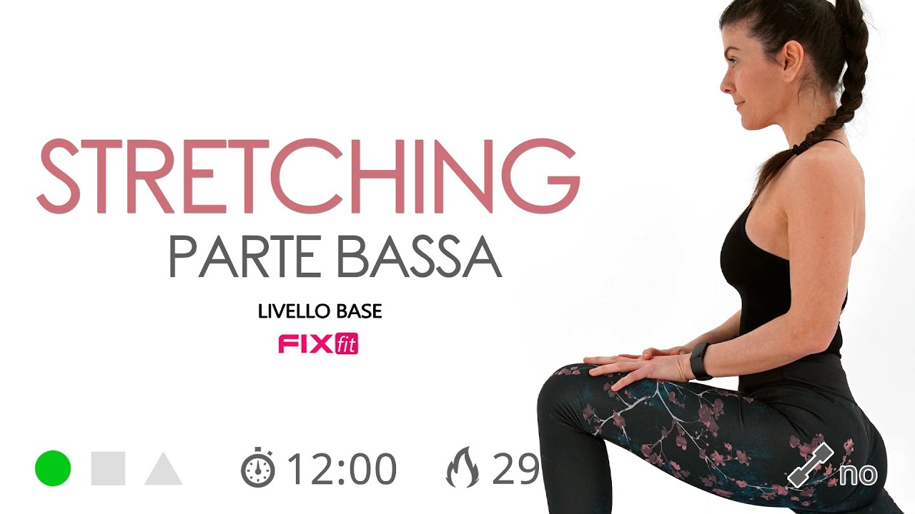 Esercizi Di Stretching Per Gambe e Glutei - YouTube