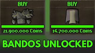 My FIRST TIME Ever Unlocking Bandos Armor in Old School RuneScape!