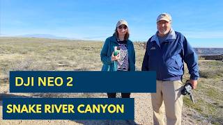 Flying with  Marcus Crawford at Dedication Point! DJI Neo 2 Perfect RTH over Snake River Canyon
