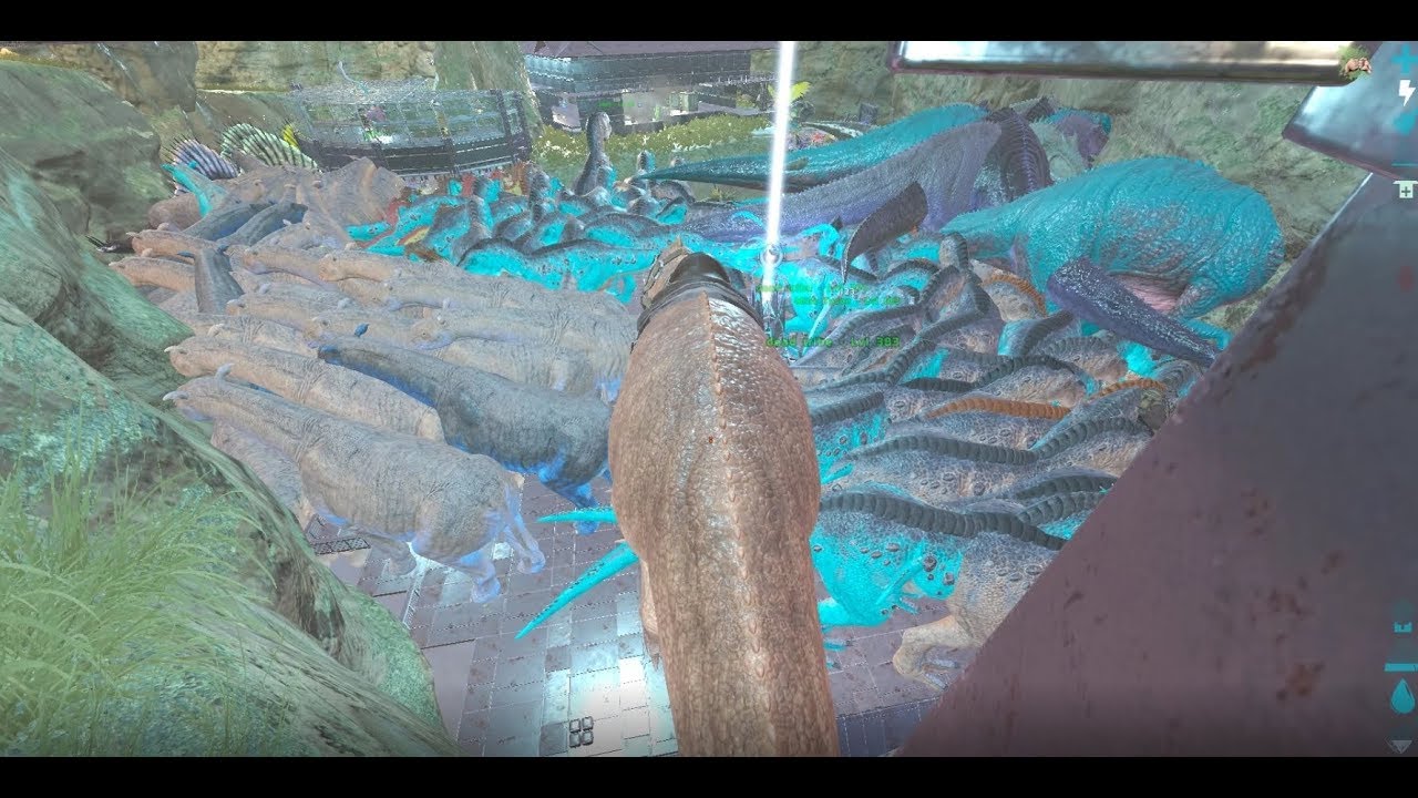 Ark Official PVP Pearl Cave Raid and Meatrun YouTube