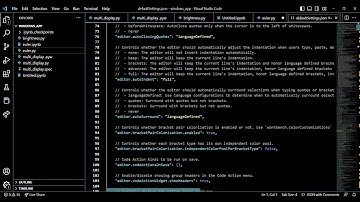 vs code how to open settings json