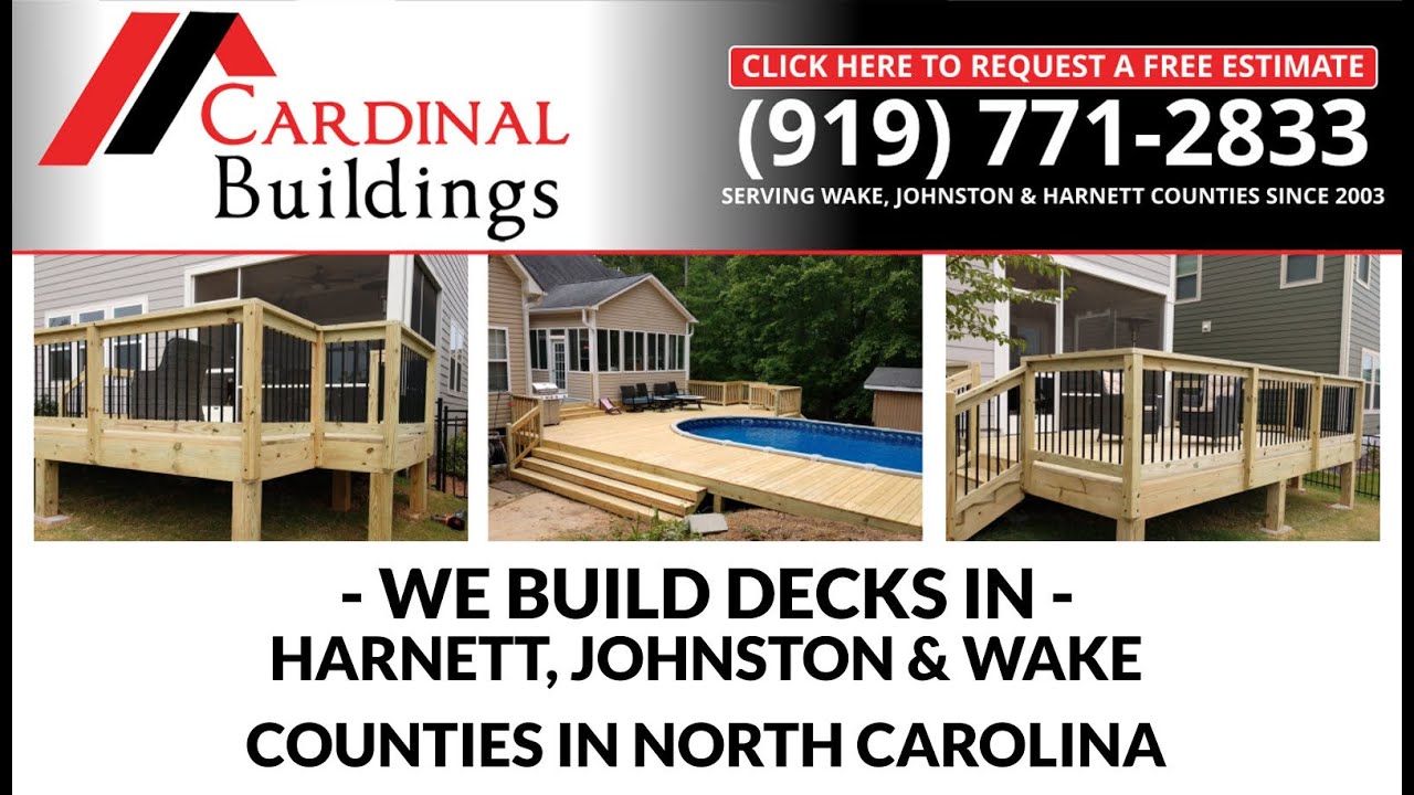 Deck Builders - Cardinal Buildings, LLC in NC (North Carolina)
