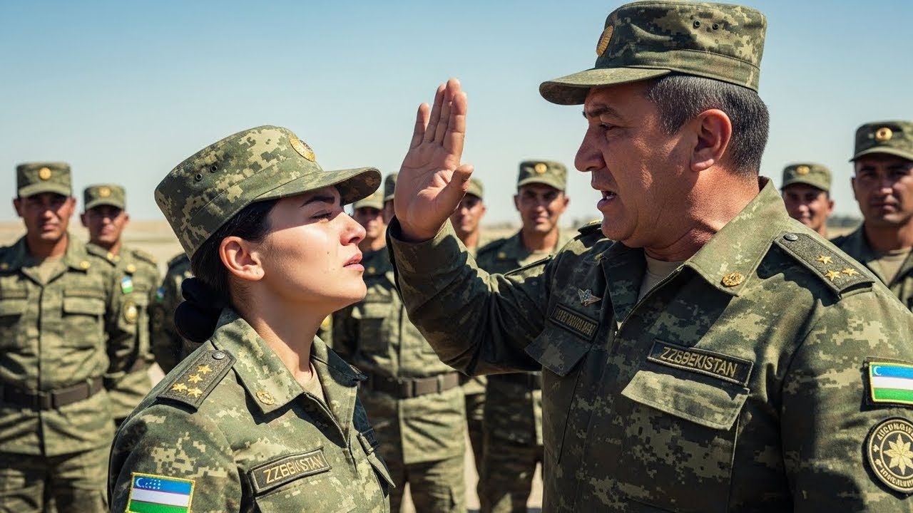 Leytenant Qiz - Armiyada Xo'rlandi - Bir Tarsaki Butun Armiyani Titratdi!