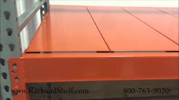 Steel Decking for Pallet Rack - 800-763-9020