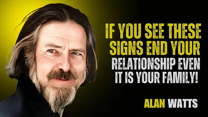 9 signs you should cut ties even with family or friends! || Best Motivational Speech By Alan Watts |