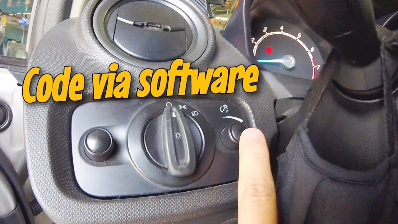 New Fiesta 2015 Farol de Milha Ativação no Painel + Ativação Subida Vidro Alarme