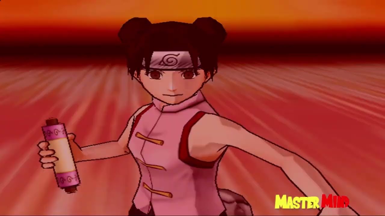 Naruto Ultimate Ninja 2 Ten Ten vs Temari Insane Highest CPU Handicap