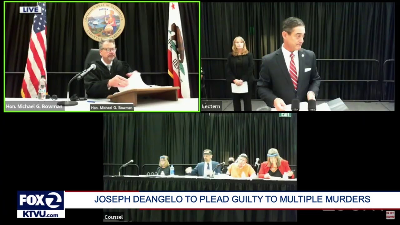 Golden State Killer Pleads Guilty Youtube