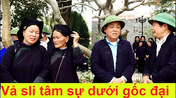 Hát sli mới nhất - Trai Bắc Giang và gái Lạng Sơn hát dưới gốc hoa đại | Tiên Sinh TV