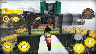 Impossible Tracks Moto Bike Stunts 2019 - Android Gameplay FHD screenshot 1