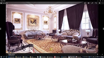 3D Max classic Interior Modeling, Rendering, Vray 3.4, 3dsmax 2016