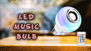 LED Bluetooth Bulb | change your home into Disco | தமிழ் Review