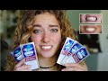 TESTING CREST 3D WHITESTRIPS FOR 5 DAYS | whitening teeth at home, sensitivity, before + after pics!