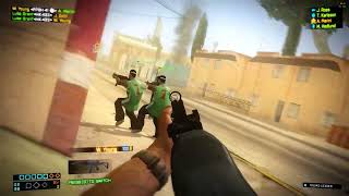 Battlefield 2: GTA SA MOD
Ballas and Vagos gang members are now teamed up against the Grove Street Families. This theme was inspired by the original games mission End of The Line in which the Grove Street Families rival gangs were teamed up for the sake of crack and drugs, as we know the OG Grove Street Families are strongly against it exists in the hood.
There are 2 game modes available, Rush (destroying drug stacks) and Conquest (taking control of areas). Personally, Rush mode is more addictive than Conquest.
In todays mod update, both teams weapon kits have been re-adjusted and
new vehicles have been added for both teams. I plan to add more vehicles for both teams, especially from the GTA SA for the next update. Battlefield 2: GTA SA MOD